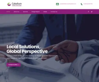 Consultcaladium.com(Strategy, Process & People) Screenshot