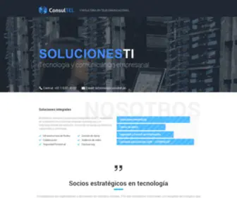 Consultel.pe(Consultoría en telecomunicaciones) Screenshot