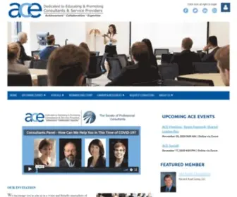 Consultexpertise.com(Membership Association for Consulting Expertise (ACE) resource for consultants and service providers) Screenshot