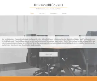 Consultheinrich.com(Heinrich Consult) Screenshot