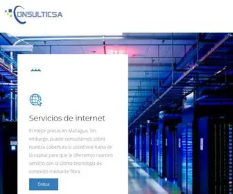 Consulticsa.net(Nicaragua) Screenshot