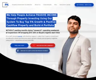 Consultingbypk.com.au(Property Investment Accelerator) Screenshot