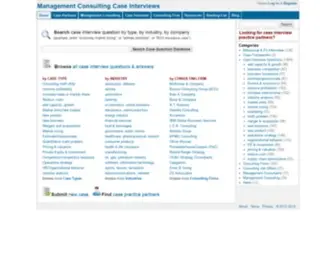 Consultingcase101.com(Consulting Case Interview Questions & Answers) Screenshot