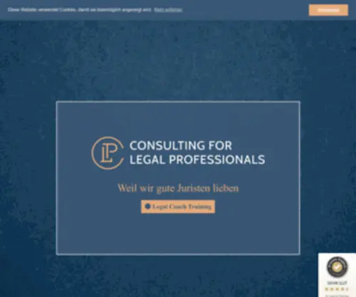 Consultingforlegals.com(Consulting for legal professionals) Screenshot