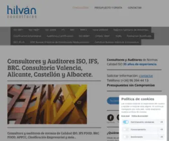 Consultor-Auditor-Implantar-Certificar-Valencia-Castellon.es(Consultor Auditor Implantar Certificar Valencia Castellon) Screenshot