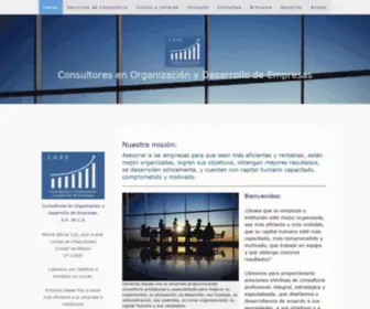 Consultores-Empresas.com.mx(Inicio) Screenshot