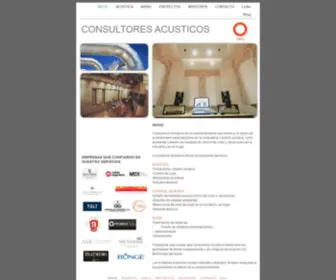 Consultoresacusticos.com(Consultoresacusticos) Screenshot