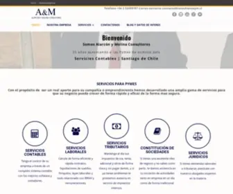Consultoresaym.cl(AYM CONSULTORES Servicios Contables) Screenshot