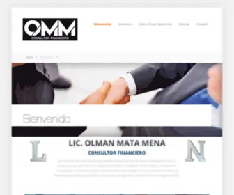 Consultoresfinancierosln.com(Olman Mata Mena Consultor Financiero) Screenshot