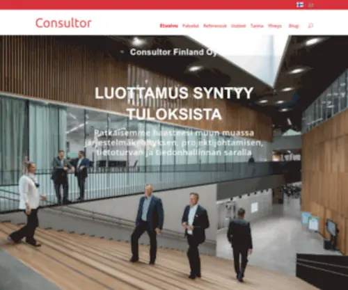 Consultor.fi(Consultor Finland) Screenshot