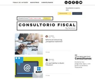 Consultorfiscalfactorum.com(Consultorío) Screenshot