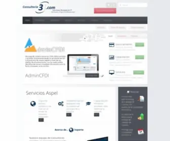 Consultoria3I.com(Consultoría 3i) Screenshot