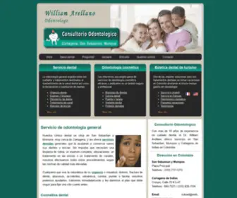 Consultorio-Odontologico.com(Consultorio odontologico William Arellano) Screenshot