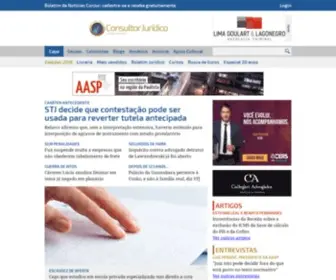 Consultorjuridico.com.br(Jurídico) Screenshot