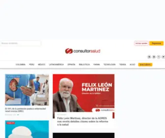 Consultorsalud.com(Aportando a la salud latinoamericana) Screenshot