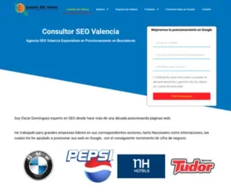 Consultorseovalencia.com(Expertos en posicionamiento seo Valencia) Screenshot