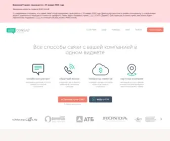 Consultsystems.ru(онлайн консультант для сайт) Screenshot