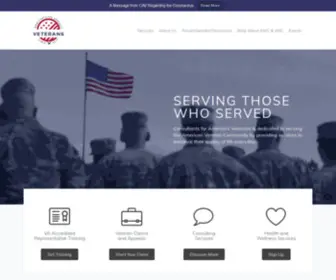 Consultvets.com(Veteran Consulting Services) Screenshot