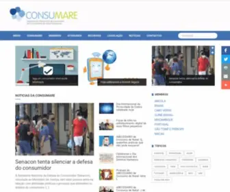 Consumare.org(Associações de Consumidores de Língua Portuguesa) Screenshot