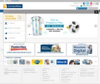 Consumax.com.ar(Credito) Screenshot