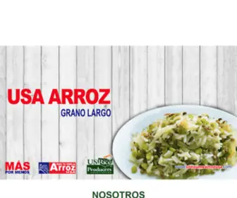 Consumearrozusa.com(Consume Arroz USA) Screenshot