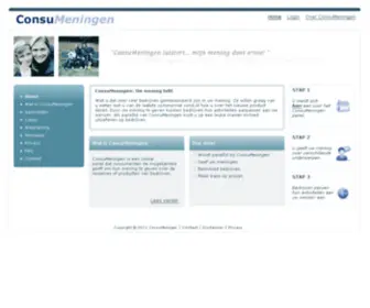 Consumeningen.nl(Welkom) Screenshot