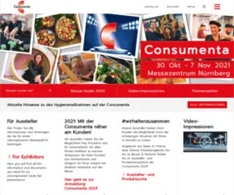 Consumenta.de(Verbrauchermesse) Screenshot