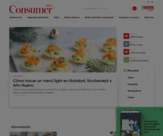 Consumer.es(Alimentación) Screenshot