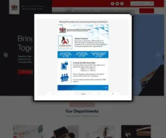 Consumer.gov.tt(Ministry of Legal Affairs) Screenshot