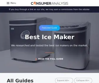 Consumeranalysis.com(Consumer Analysis) Screenshot
