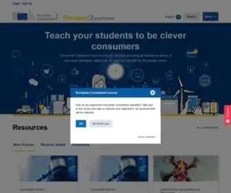 Consumerclassroom.eu(Consumer Classroom) Screenshot
