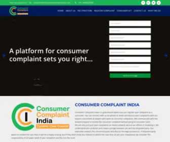 Consumercomplaintindia.com(World Name Group) Screenshot