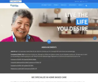 Consumerdirectnm.com(Consumer Direct Care Network New Mexico) Screenshot