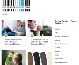 Consumerexpert.org(Expert Product Reviews & Buying Guides) Screenshot