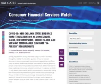 Consumerfinancialserviceswatch.com(Consumer Financial Services Watch) Screenshot