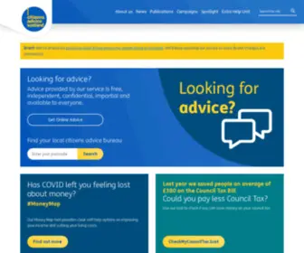 Consumerfocus.org.uk(Citizens Advice Scotland) Screenshot