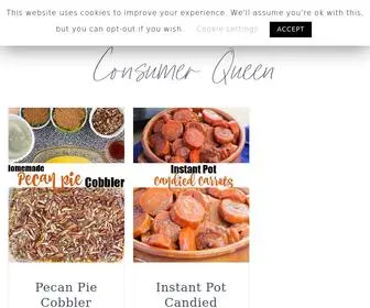 Consumerqueen.com(Consumer Queen) Screenshot