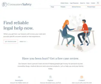 Consumersafety.org(Drug) Screenshot