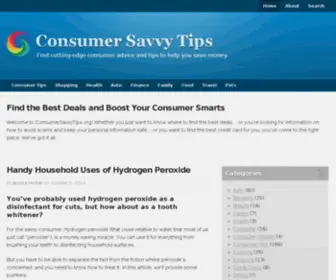 Consumersavvytips.org(Consumersavvytips) Screenshot