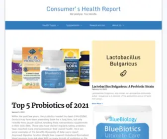 Consumershealthreport.com(Consumer’s Health Report) Screenshot