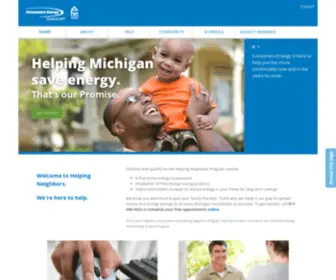 Consumershelpingneighbors.com(The goal of Helping Neighbors) Screenshot