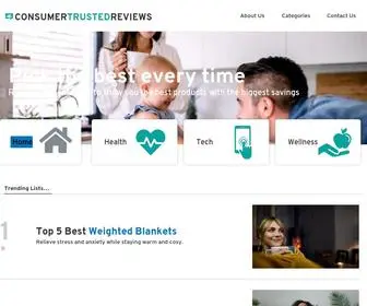 Consumertrustedreviews.net(Top Product Review Guides) Screenshot