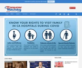 Consumerwatchdog.org(Consumer Watchdog) Screenshot