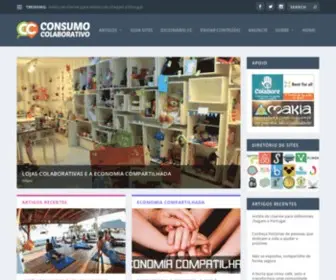 Consumocolaborativo.cc(Consumo Colaborativo Brasil) Screenshot