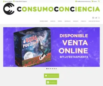 Consumoconciencia.org(Consumoconciencia) Screenshot
