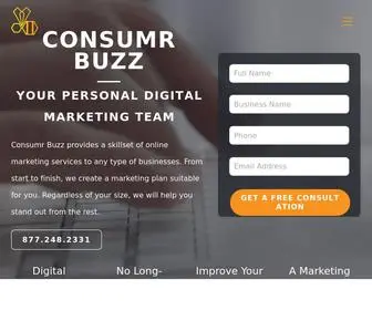 Consumrbuzz.com(Consumr Buzz) Screenshot