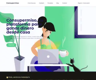 Consupermiso.com.mx(Ganar dinero desde casa) Screenshot