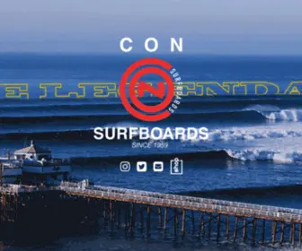 Consurfboards.com(CON) Screenshot