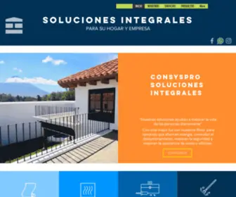 Consyspro.com(EMPRESA) Screenshot