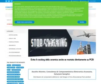 Consystem.it(Distributore di componenti Elettronici) Screenshot